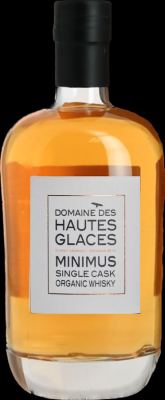 Domaine des Hautes Glaces 2013 Minimus Single Cask Organic Whisky Chene Robur & Petrae 112L 56% 700ml