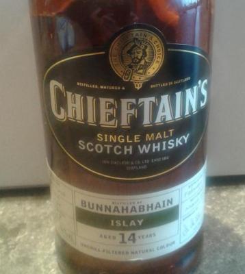 Bunnahabhain 1989 IM Chieftain's Sherry Cask Finish 9075 46% 700ml