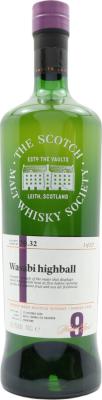 Balblair 2008 SMWS 70.32 Wasabi highball 9yo Refill Ex-Bourbon Barrel 59.7% 700ml