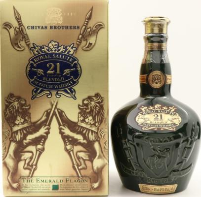 Royal Salute 21yo The Emerald Flagon 40% 700ml