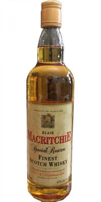 Blair Macritchie Special Reserve Finest Scotch Whisky 43% 750ml