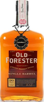 Old Forester Single Barrel Spec's 45% 750ml