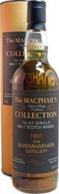 Bunnahabhain 1991 GM The MacPhail's Collection 43% 700ml
