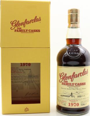 Glenfarclas 1970 The Family Casks Release VII Sherry Hogshead #6778 51.7% 700ml