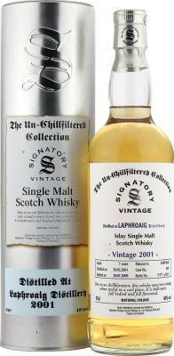 Laphroaig 2001 SV The Un-Chillfiltered Collection Refill Butt 627 46% 700ml
