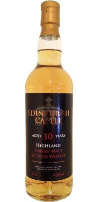 Edinburgh Castle 10yo Highland Historic Scotland 43% 700ml