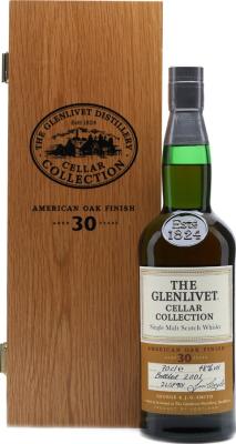 Glenlivet 30yo Cellar Collection American White Oak Finish 48% 700ml
