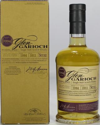 Glen Garioch 1994 Vintage Batch 32 North American Oak Barrels 53.9% 700ml