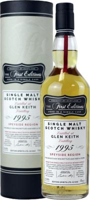 Glen Keith 1995 ED The 1st Editions Refill Hogshead HL 13122 53.8% 700ml