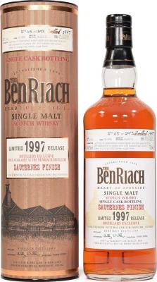 BenRiach 1997 Distillery Exclusive Sauternes Finish #3764 59.2% 700ml