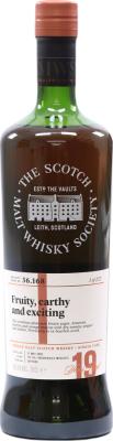 Benrinnes 2000 SMWS 36.168 Fruity earthy and exciting 56.6% 700ml