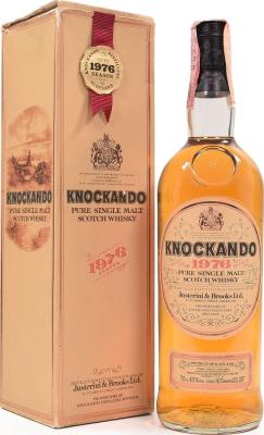 Knockando 1976 by Justerini & Brooks Ltd 40% 750ml