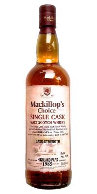 Highland Park 1985 McC Single Cask #2906 55.6% 700ml