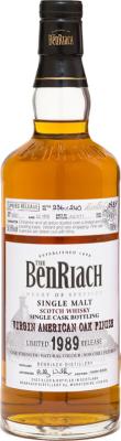 BenRiach 1989 Single Cask Bottling Batch 8 22yo Virgin Oak Finish #5620 50.6% 700ml