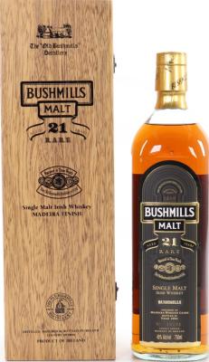 Bushmills 21yo Oloroso Sherry Bourbon and Madeira 40% 750ml