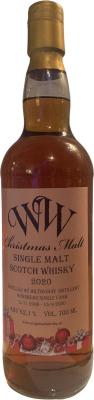 Miltonduff 2008 WeWh Christmas Malt Hogshead Single Cask Wernamo Whisky vanner 62.1% 700ml