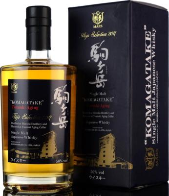 Mars Komagatake Tsunuki Aging Hojo Selection 2017 Bourbon 50% 500ml