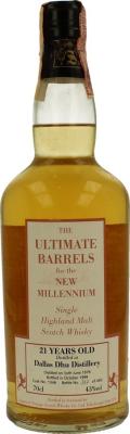 Dallas Dhu 1978 SV The Ultimate Barrels for the new Millennium Oak Cask 1346 43% 700ml