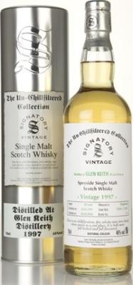 Glen Keith 1997 SV The Un-Chillfiltered Collection 72591 + 72592 46% 700ml
