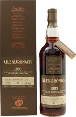 Glendronach 1993 Single Cask 23yo 51.7% 700ml