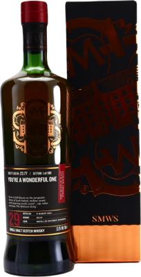 Bruichladdich 1991 SMWS 23.77 You're a wonderful one Refill Ex-Bourbon Hogshead 53.9% 700ml