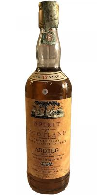 Ardbeg 1974 GM Spirit of Scotland Import Taverna degli Artisti 40% 700ml