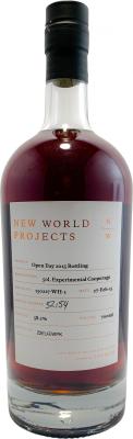 New World Projects Open Day 2015 50L Experimental Cooperage 150227-WH-1 58.1% 700ml