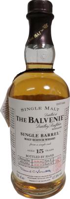Balvenie 15yo Single Barrel 433 47.8% 700ml