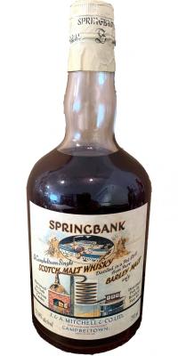Springbank 1966 Local Barley Bourbon Cask 55.8% 750ml