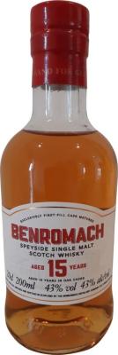 Benromach 15yo 43% 200ml