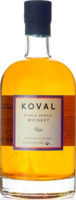 Koval Single Barrel Rye #584 40% 750ml