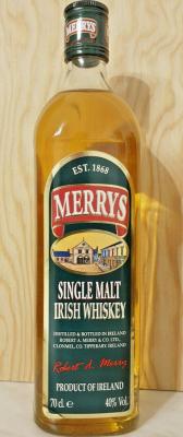 Merrys Single Malt Irish Whisky Oak Casks 40% 700ml