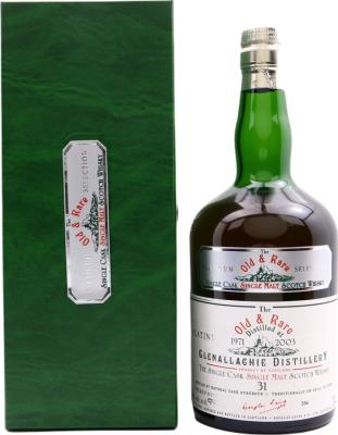 Glenallachie 1971 DL Old & Rare The Platinum Selection 53.9% 700ml