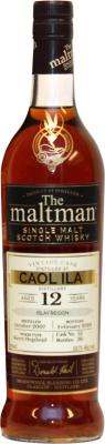 Caol Ila 2007 MBl The Maltman Sherry Hogshead #55 53.7% 700ml