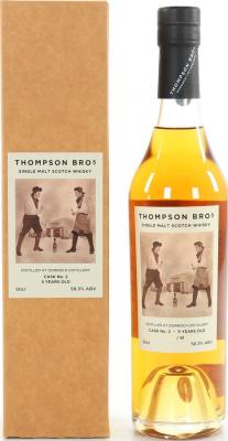 Dornoch 5yo PST 1st Fill Bourbon Octave 58.3% 500ml