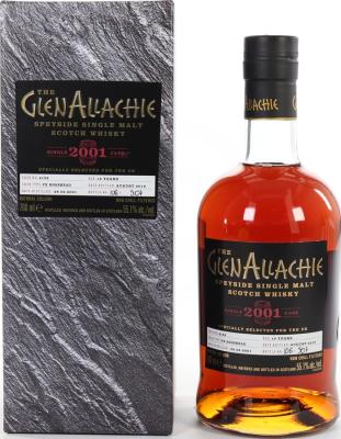 Glenallachie 2001 Single Cask for UK Batch 2 PX Hogshead #4152 55.1% 700ml