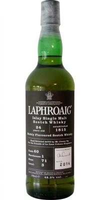 Laphroaig 24yo Warehouse #1 Single Cask #60 42.3% 700ml