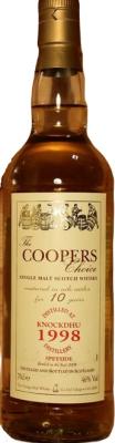 Knockdhu 1998 VM The Cooper's Choice 10yo Oak Casks 46% 700ml