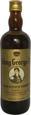 King George IV Old Scotch Whisky Tesdorf & Deiters Lubeck 43% 700ml