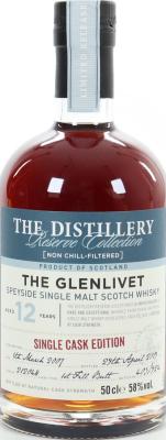 Glenlivet 2007 The Distillery Reserve Collection 1st Fill Sherry Butt #212048 58% 500ml