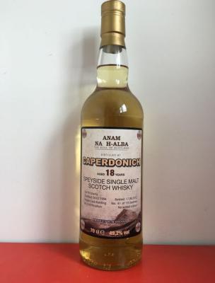 Caperdonich 1994 ANHA The Soul of Scotland 49.2% 700ml