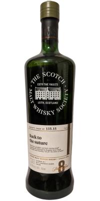 Loch Lomond 2011 SMWS 135.15 Second Fill Bourbon Hogshead 57.4% 750ml