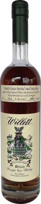 Willett 4yo Family Estate Bottled Small Batch Rye New charred white oak 54.3% 750ml