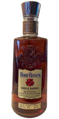 Four Roses Single Barrel Private Selection OESO Charred New American Oak Barrel Gordon's 55.1% 750ml