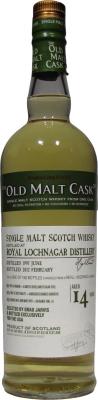 Royal Lochnagar 1997 DL Old Malt Cask Refill Hogshead DL 8204 50% 750ml