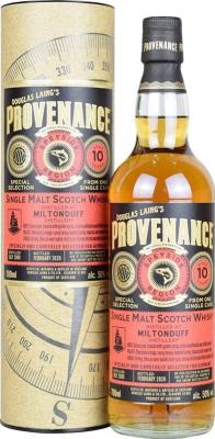 Miltonduff 2009 DL Provenance Sherry Butt Specially selected for Germany 50% 700ml