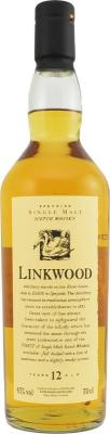 Linkwood 12yo Flora & Fauna Distributto da UDV Italia S.p.A. Torino 43% 700ml