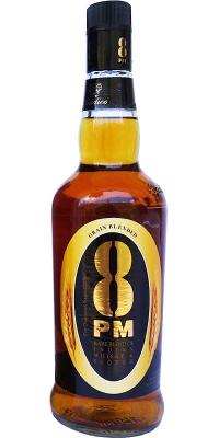 8 PM Rare Blend of Indian Whisky & Scotch Overseas Export Only 42.8% 750ml