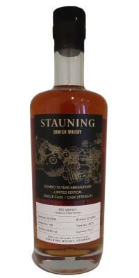 Stauning 2018 Tequila Cask Finish ROMBO.dk 59.3% 700ml