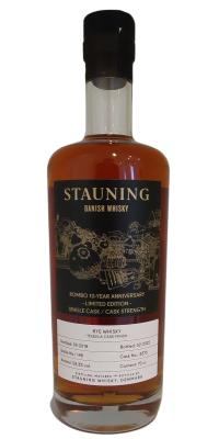 Stauning 2018 Tequila Cask Finish ROMBO.dk 59.3% 700ml